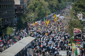 راهپیمایی روز جهانی قدس - تهران 